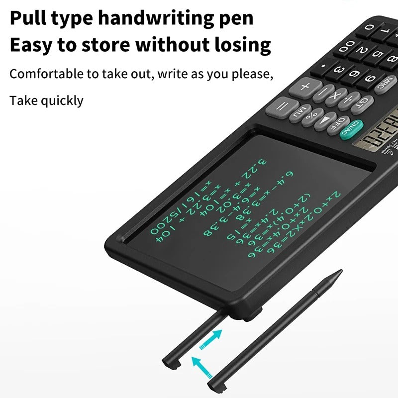 Calculator with Writing Pad