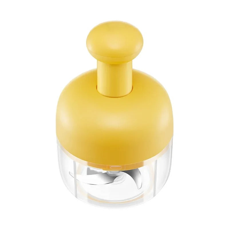 Pressing garlic twister