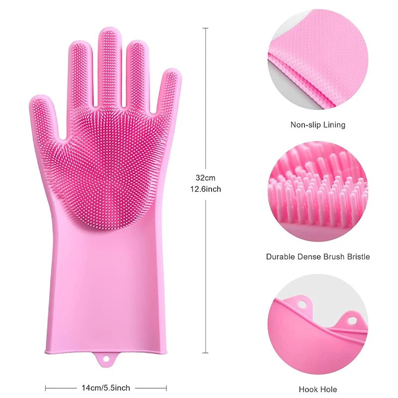 Hand Scrubbing Gloves