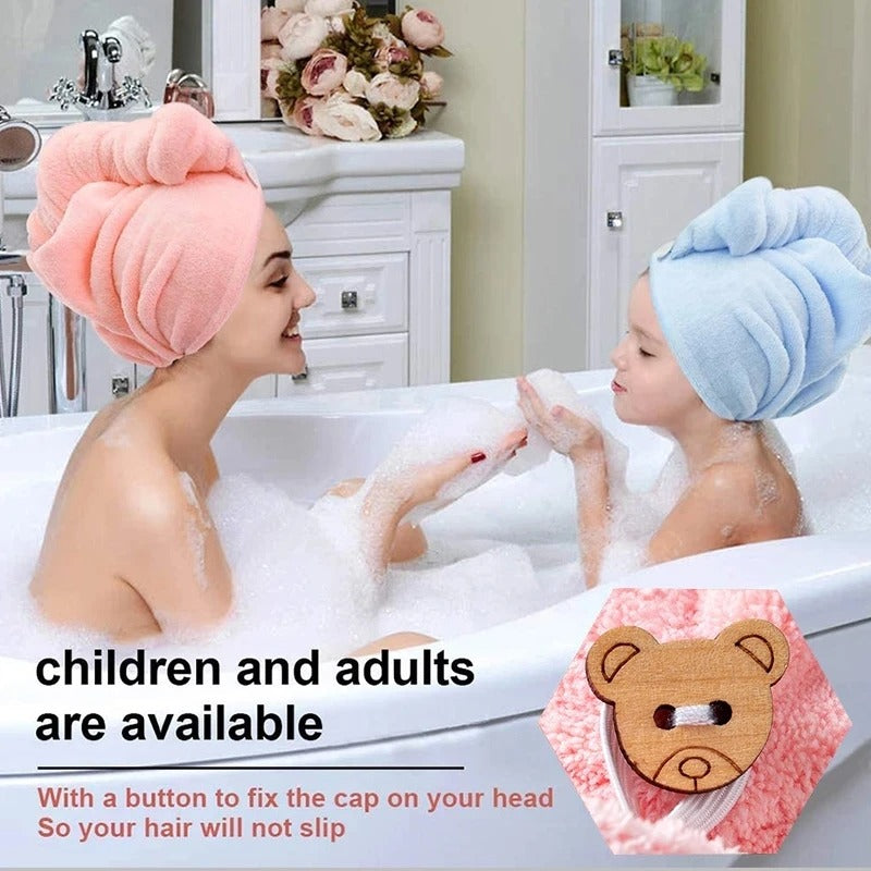 Magic Cap bath Towel