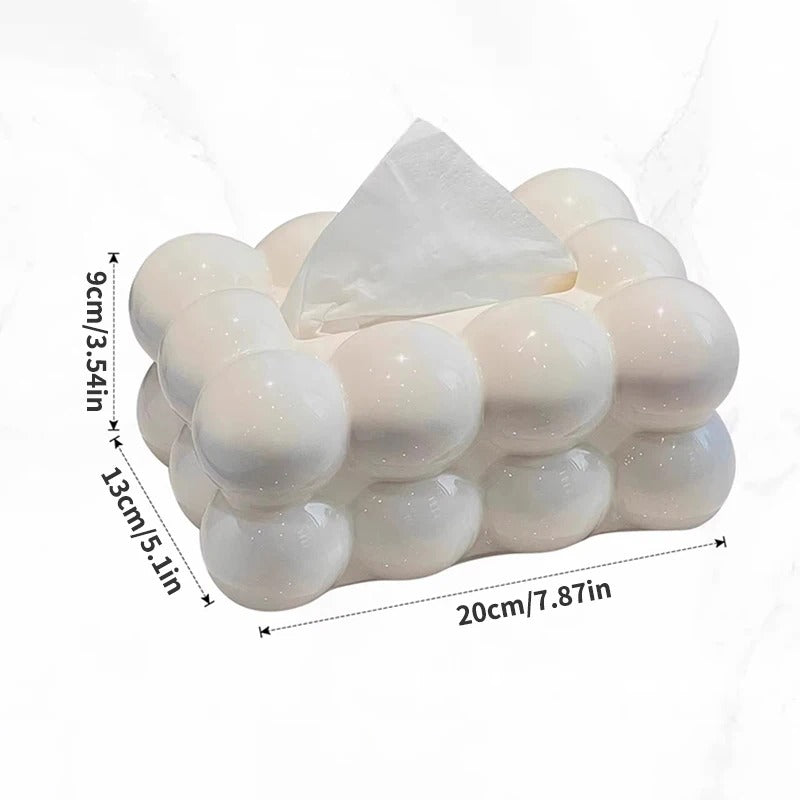 Bubble Tissue Box