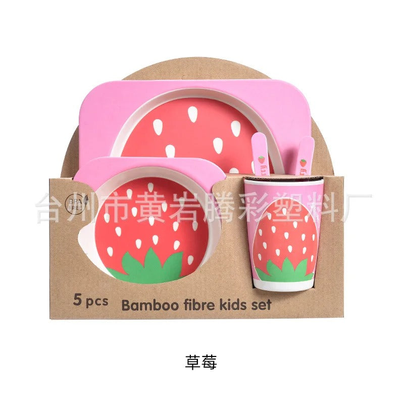 Baby Bamboo Feeding Set