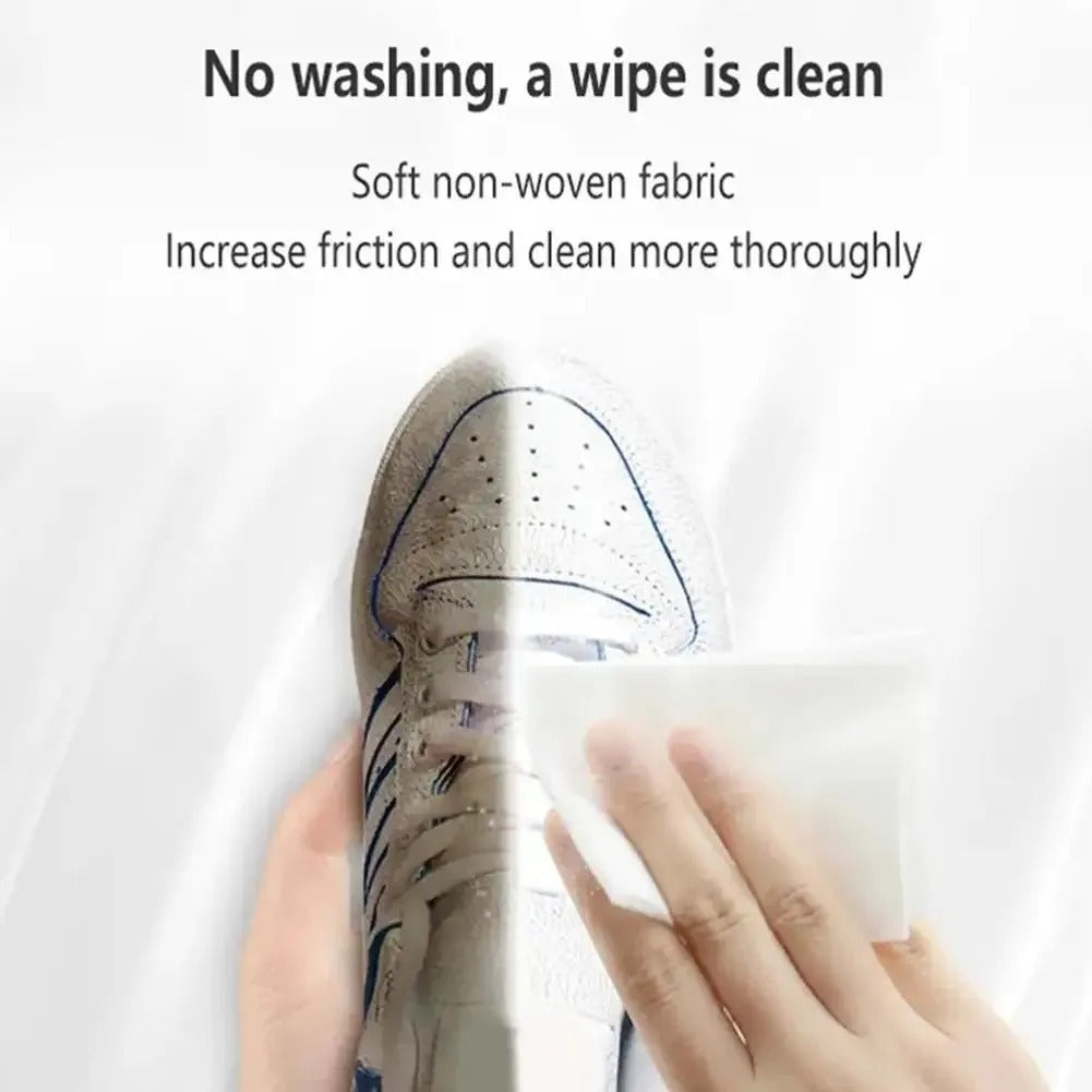 Shoe shine wipes
