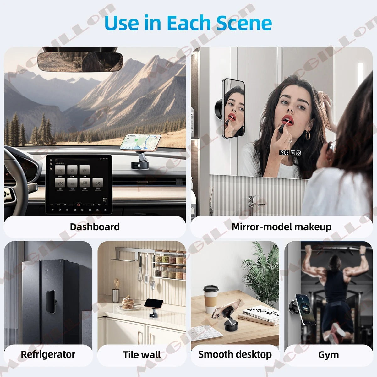 Magnetic mobile holder