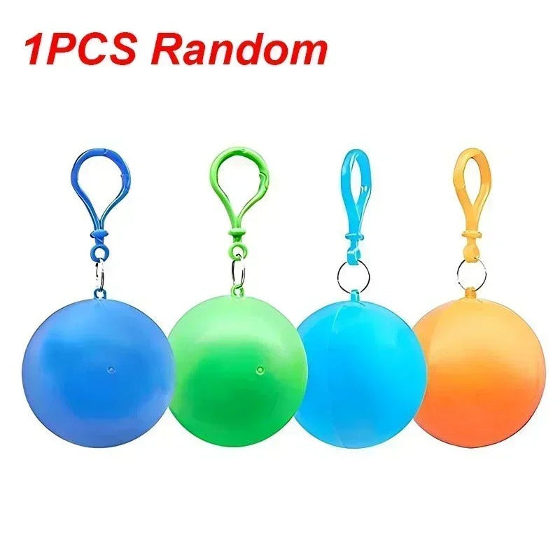 MINI Portable Rain Coat Storage Capsule