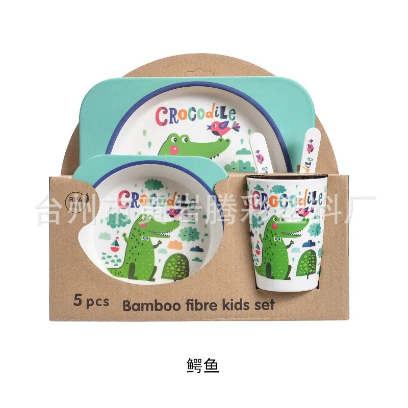 Baby Bamboo Feeding Set