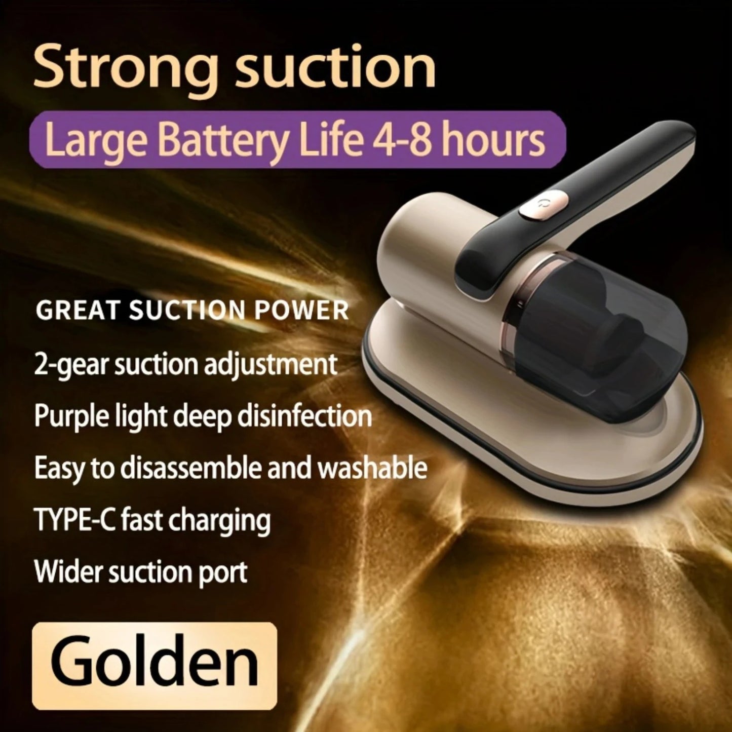 Rechargeable Mite Remover