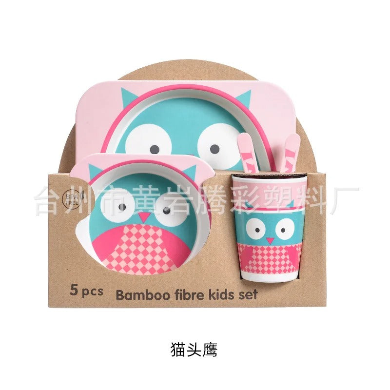 Baby Bamboo Feeding Set