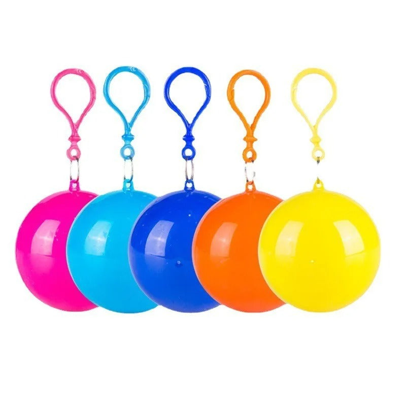 MINI Portable Rain Coat Storage Capsule