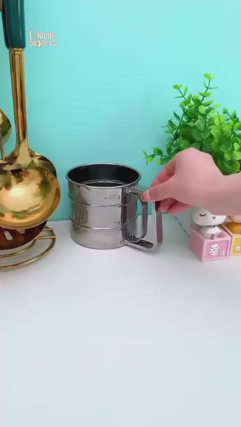 Stainless Steel Flour Filter Cup